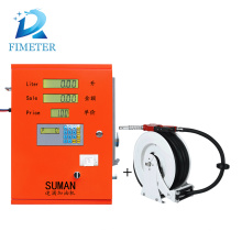 DC 12V 24V Mini dispensador de combustible móvil con una sola boquilla estación de gasolina, dispensador de aceite diesel